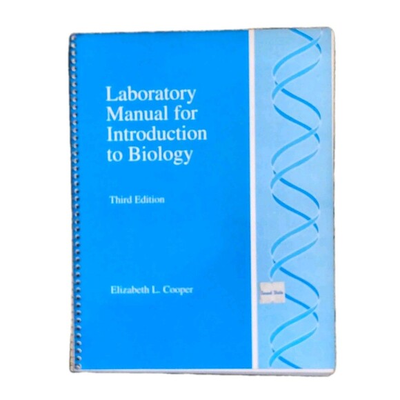 Laboratory Manual For Introduction To Biology 3rd Edition - Picture 1 of 3